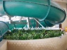 Belconnen Aquatic Centre – Waterslide Planter – 2