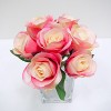 H-8362 - Rose Bouquet with 7 Flrs (PINK)