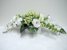 Mixed Green/White Flowers