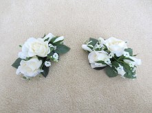 Rose Buds & Baby’s Breath Set – Wrist Corsages