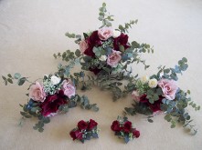 Vintage Magnolia & Rose Wedding Set