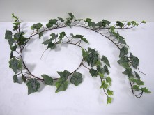 6′ ‘Soft Touch’ Frosted-Look Ivy Garland