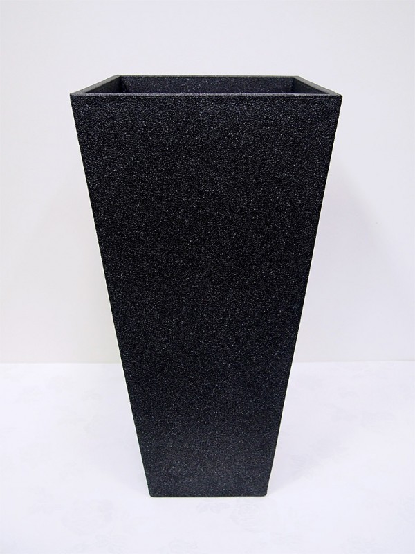 Tall Square Tapered Pot